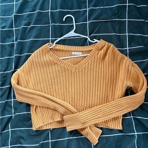 Aeropostale Women's Mustard Sweater
